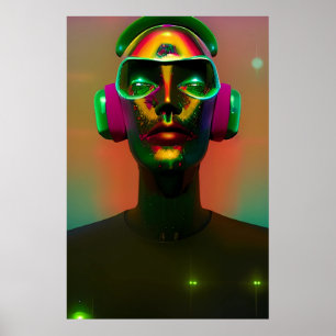 DJin'er mind Art Poster