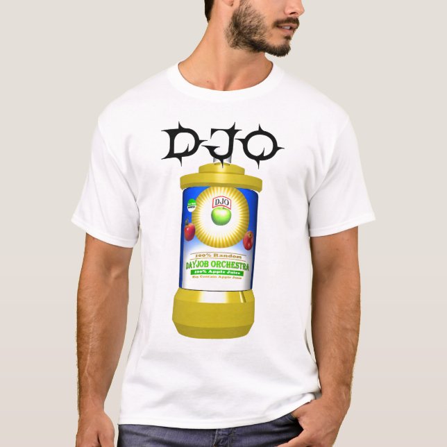 DJO-äppelmust som bajsade utslagsplatsen T-shirt (Framsida)