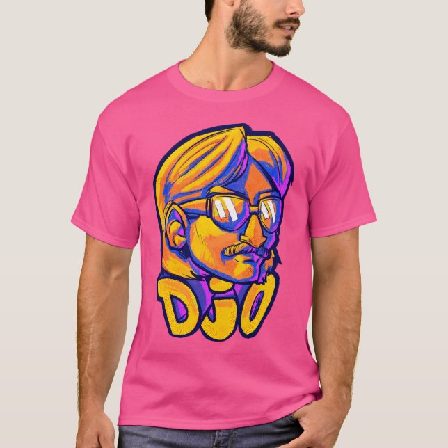 Djo - Joe Keery Band Design T Shirt (Framsida)