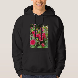 Djordbärsröda Dahlia Tröja Hoodie