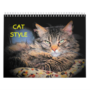 DJ's Cat Stil Kalender