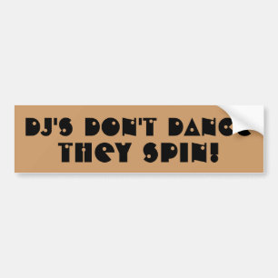 DJ's Dance de Spin Bildekal