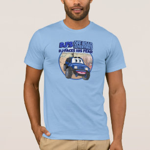 DJ's Off-Road Äventyr: DJ Ansikte fruktar T Shirt