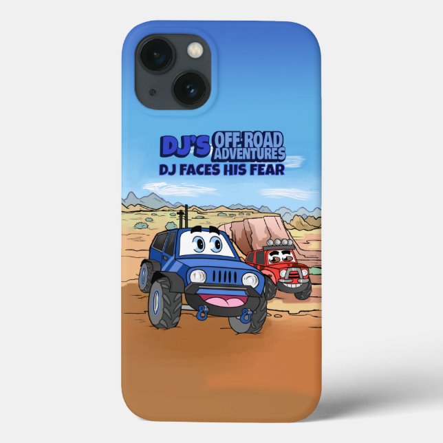 DJ's Off-Road Äventyr phone case (Baksida)