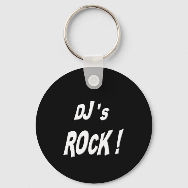 Djs Rock! Nyckelring (Framsida)