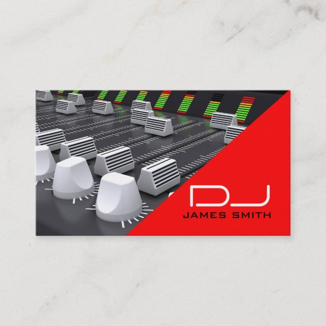 Djs visitkort (Framsida)