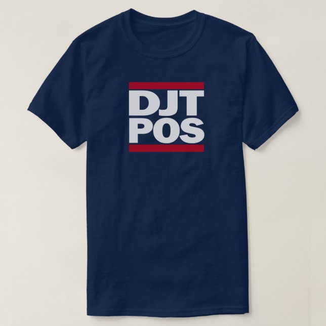 DJT-POS_Blå utslagsramp T Shirt (Design framsida)