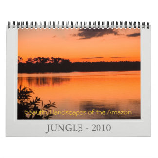 DJUNGEL - 2010, härligt landskap… Kalender