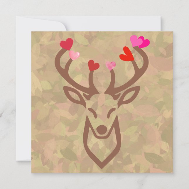 Djungel djup och vida himlar  julkort (Framsida)