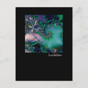 Djungel ·, Fractalkonst ·, Lilor & kricka Inbjudningar