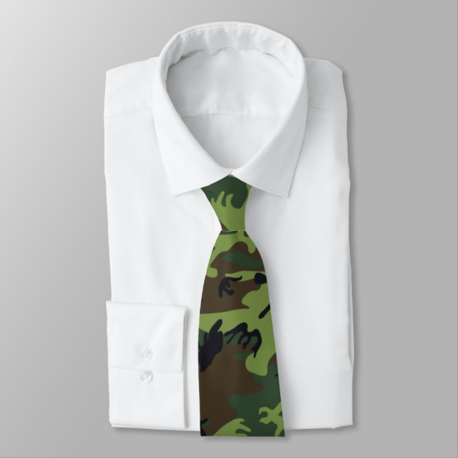 Djungel gröna Camo Slips (Bunden)