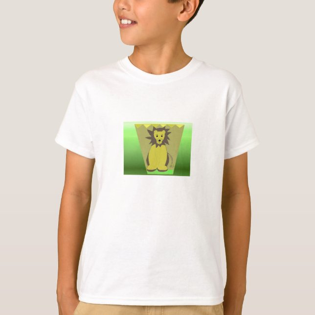 Djungel Lejon T Shirt (Framsida)