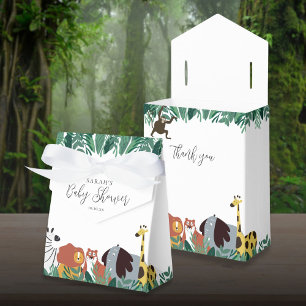 Djungel Safari Djur Baby Shower Presentaskar