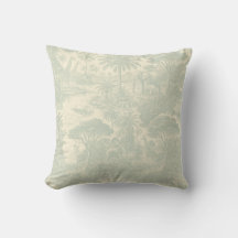 Djungel Toile-mönster Tropisk Scenisk Design