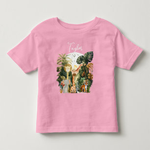 Djungeldjur Exotisk Safari Dröm T Shirt