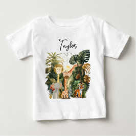 Djungeldjur Exotisk Safari Dröm T Shirt