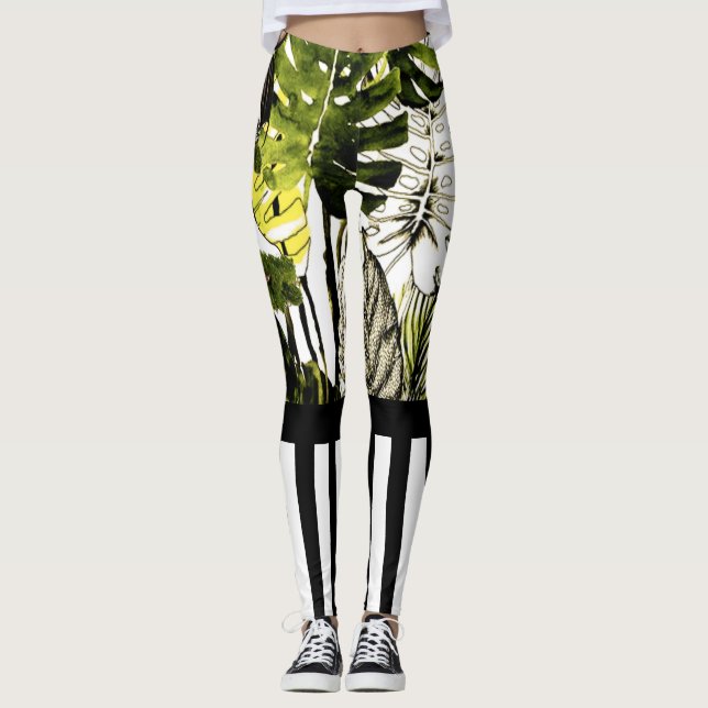DJUNGELGATADAMASKER LEGGINGS (Framsida)