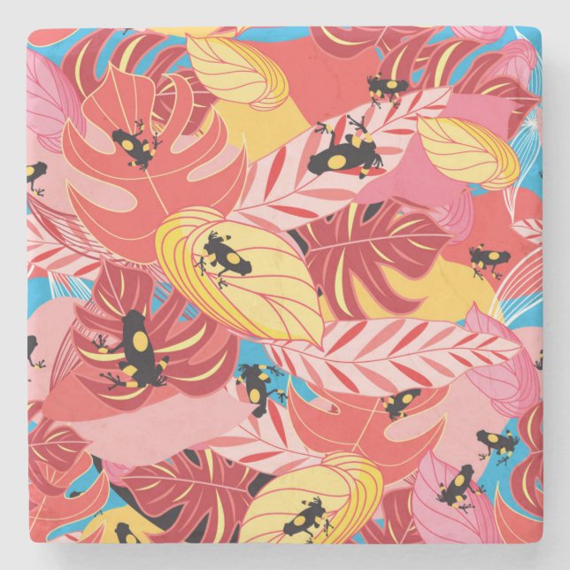 Djungelgrodor Stenunderlägg (Framsidan)