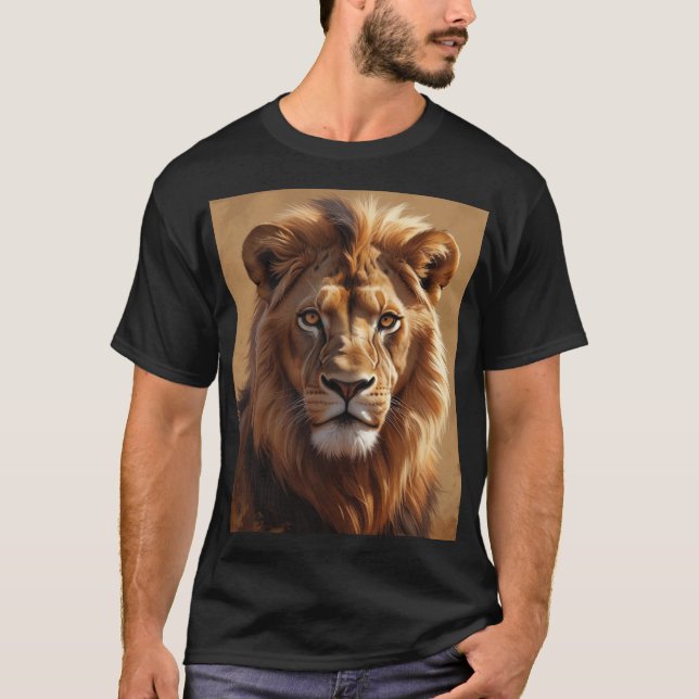 Djungelharmoni: Gorillafamilj Tillsammans T Shirt (Framsida)