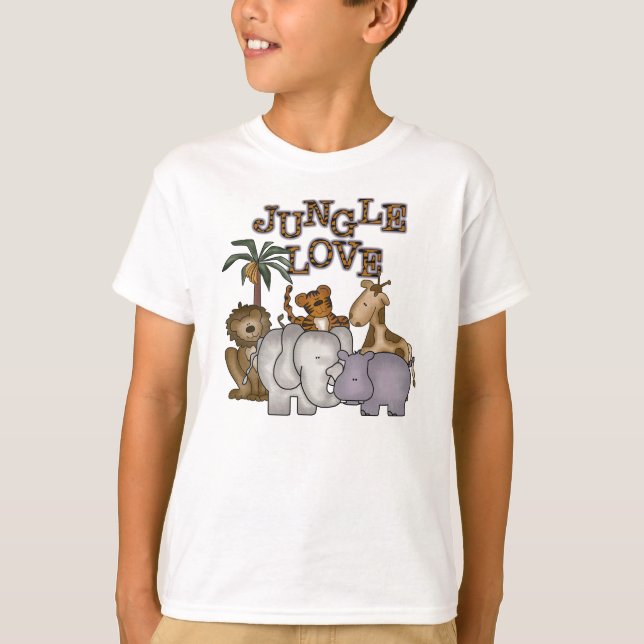 Djungelkärlekar T-shirt (Framsida)