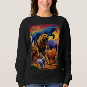 djungelkonst i kungadömet t shirt