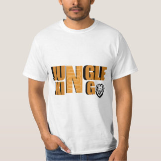 Djungelkung tema design t shirt
