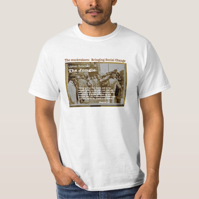 Djungeln: Muckrakers Tee Shirt (Framsida)