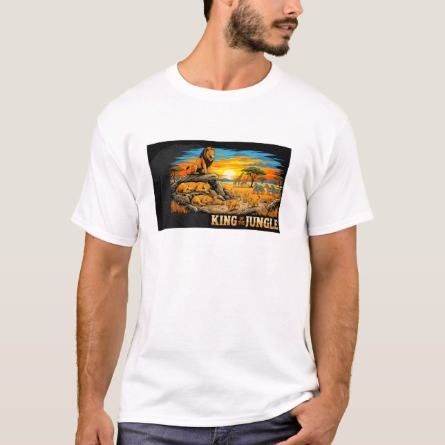 Djungelns kung t shirt (Framsida)