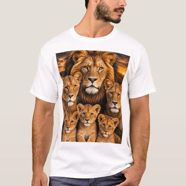 Djungelns kung  t shirt (Framsida)