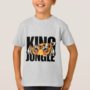 Djungelns kungen Tiger Pojkar T-Shirt