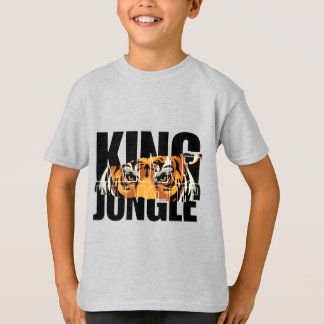 Djungelns kungen Tiger Pojkar T-Shirt