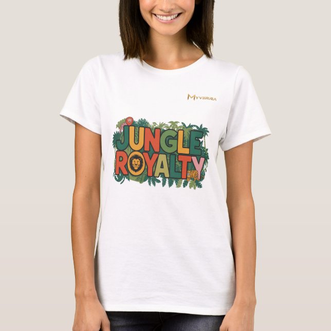 Djungelns Royalty T Shirt (Framsida)