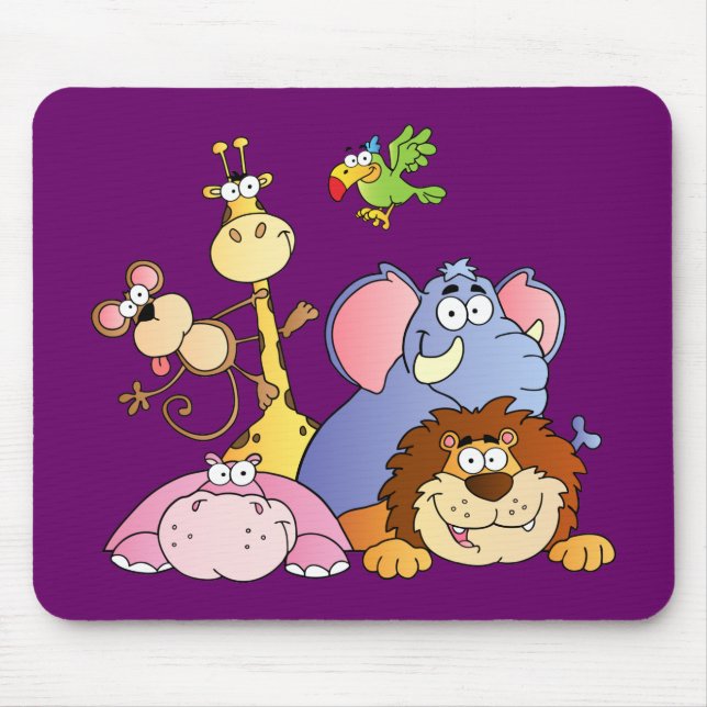 DjungelPals Mousepad Musmatta (Framsidan)