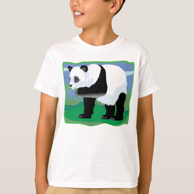 DjungelPandabjörn T-shirt (Framsida)