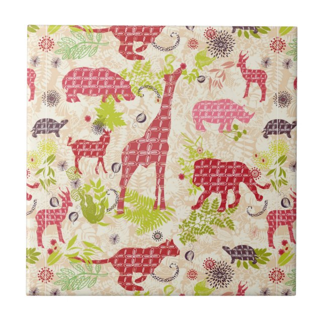 Djungelparadis Kakelplatta (Framsidan)