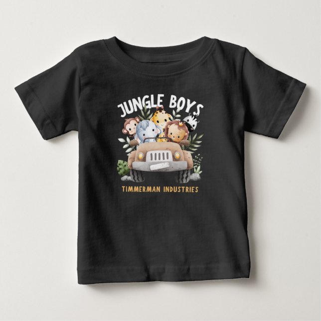 Djungelpojkar T Shirt (Framsida)