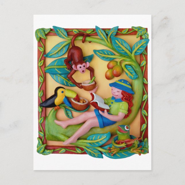 DjungelSafari Vykort (Framsida)