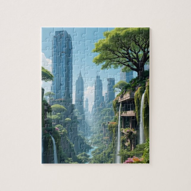 Djungelstaden Pussel (Vertikal)