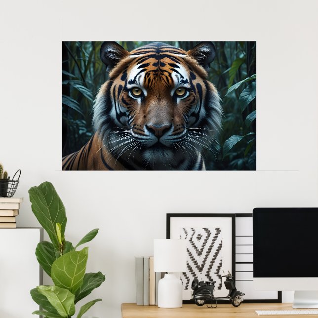 Djungeltiger Poster (Hemmakontoret)