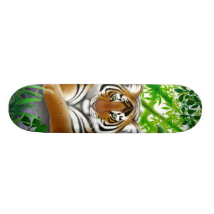 DjungeltigerSkateboard Old School Skateboard Bräda 21,6 Cm