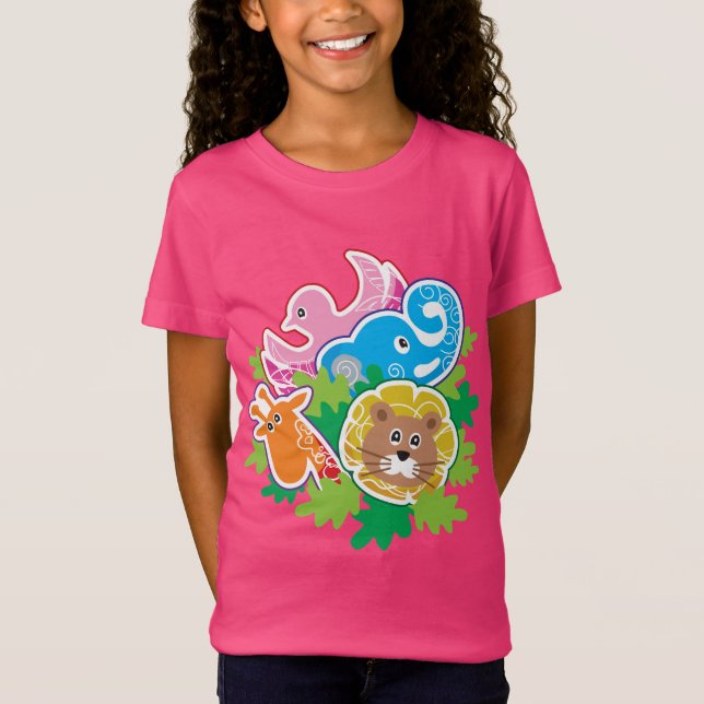 Djungelvänner T Shirt (Framsida)