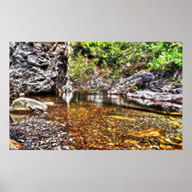 Djup 15 Pastel Poster (Framsidan)