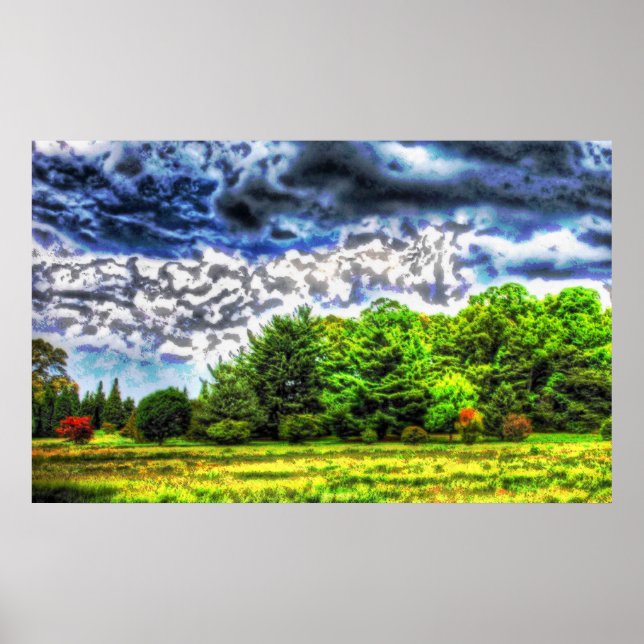 Djup 18 Pastel Poster (Framsidan)