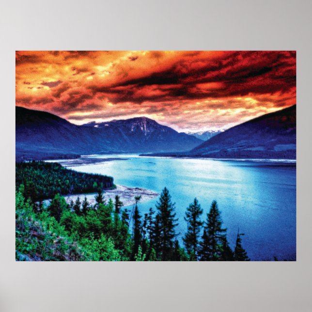 Djup 60 Bristfälligt fokus2 cmyk Poster (Framsidan)