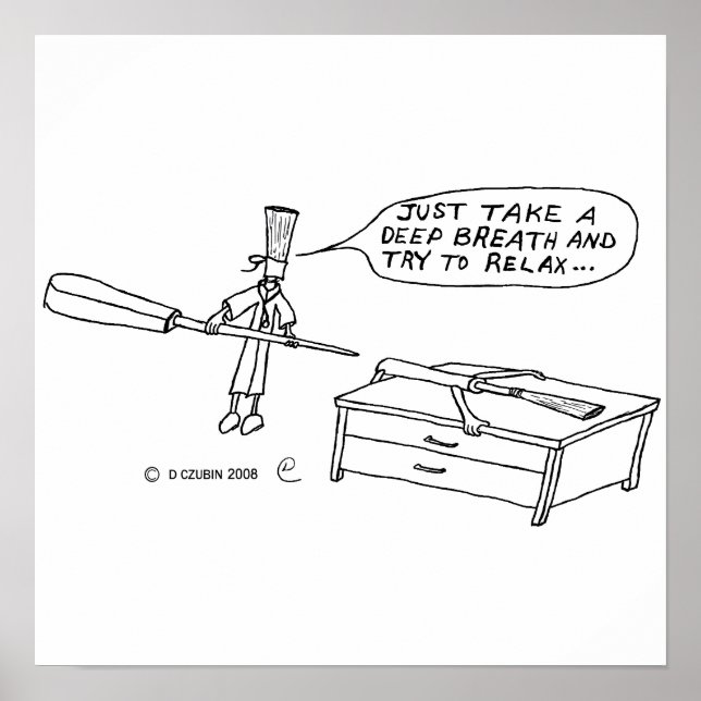 Djup andedräkt poster (Framsidan)