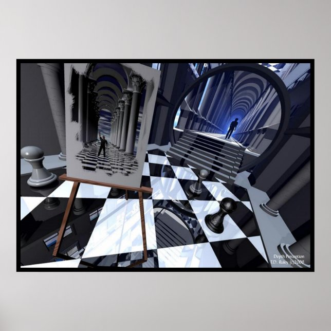 Djup-begränsning Poster (Framsidan)