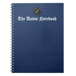 Djup blå, texturerad, minimalistisk bakgrund anteckningsbok