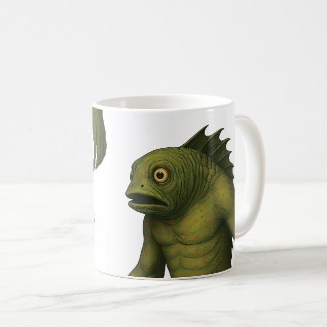 Djup ett - Från den Cosmiska Bestiary of Insmouth Kaffemugg (Framsida höger)
