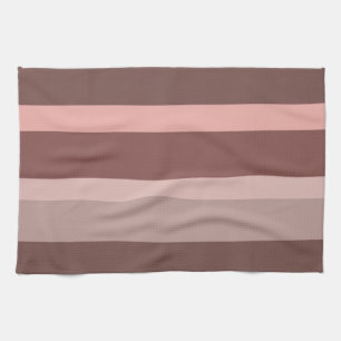 Djup Färgad blockteckning Kökshandduk