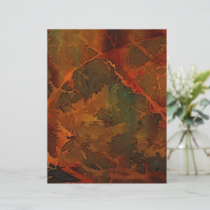 Djup höst - Rik - Jordad Abstrakt - fall